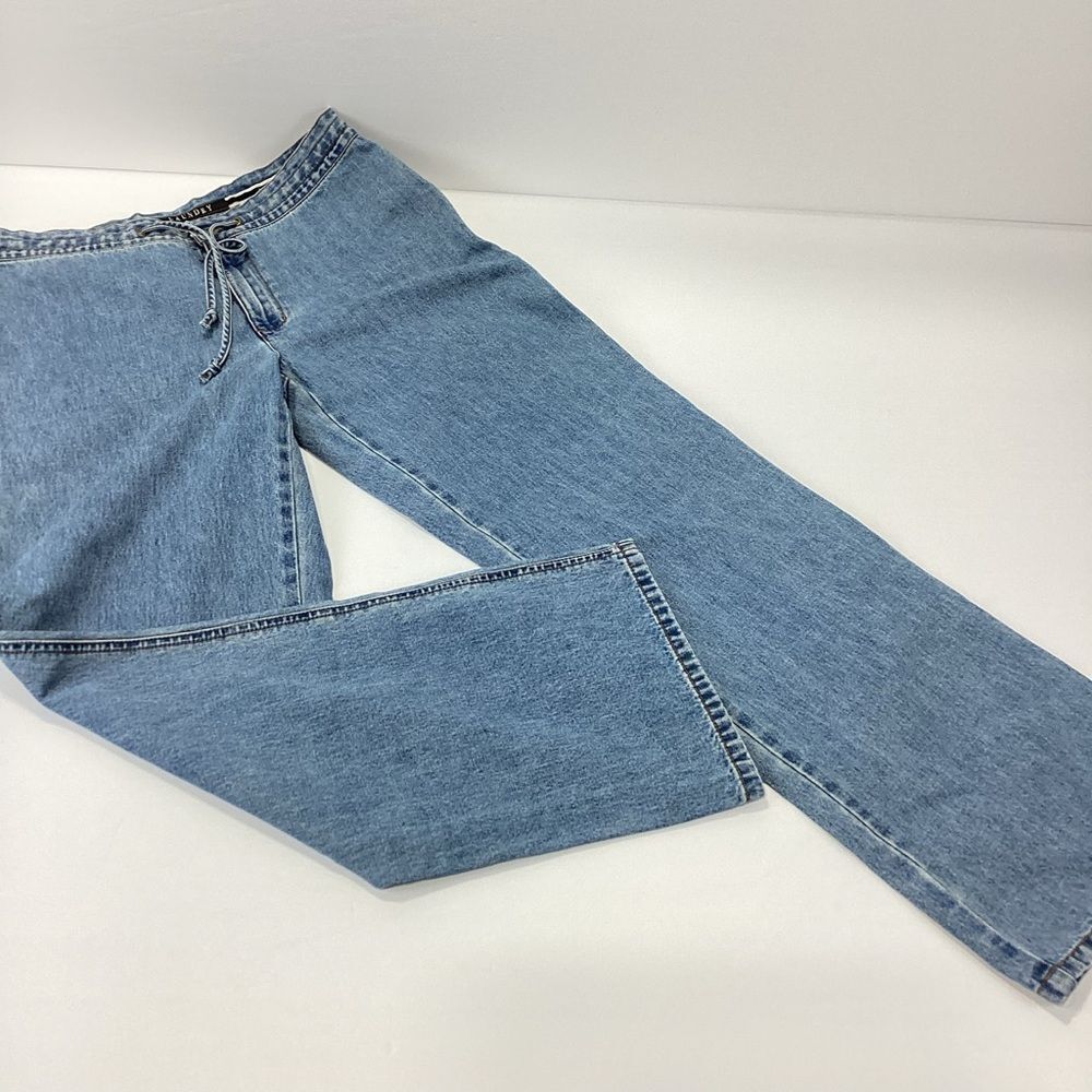 Laundry Brand Jeans Wide Leg Drawstring Women's Jeans Size M